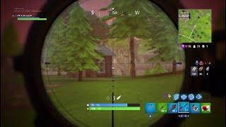 Lucky Sniper Shot I Hit On Fortnite Battle Royal Must See!!!! (PLEASE SHARE)