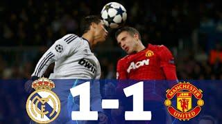 Real Madrid vs Manchester United (1-1) 2012/2013 UCL Highlights