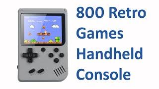 800 Retro Games Handheld Console