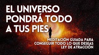 EL UNIVERSO PONDRÁ TODO A TUS PIES  SALUD AMOR DINERO Meditación LEY DE ATRACCIÓN  432Hz ONDAS ALFA