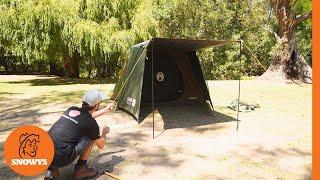 Coleman Instant Up 6P Lighted Northstar Darkroom Tent - How to setup & pack away