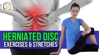 Herniated Disc Exercises & Stretches {lower back pain}