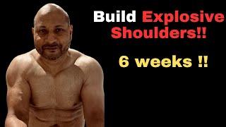 How to build explosive shoulders in 6 weeks