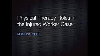 Connell Seminar Series 2020: Annual Spring Seminar, Guest Speaker; Mike Linn, Physical Therapist
