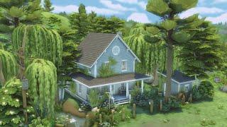 Simple Cottage Living | The Sims 4 Speed Build with Ambient Sounds | No CC