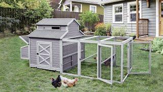 Aivituvin Extra Large Chicken and Duck Coop for 8 10 Hens AIR49