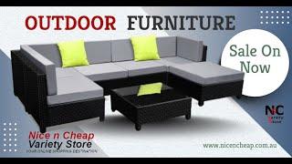 Outdoor Furniture Wicker Sets