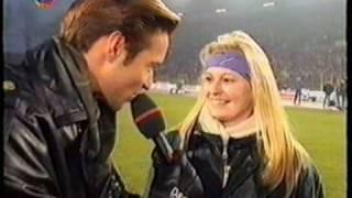 1995 Fortuna Düsseldorf - Bayern München  | Kai Pflaume live im Rheinstadion  | Heiratsantrag