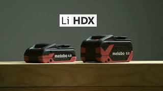 Metabo LiHDX Battery Packs