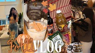 FALL IS HERE | Trader Joe's Haul, Fall Treats, New ATL Restaurants, Packing for NYC, & MORE