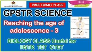 #GPSTR_Demo_science_class_in_English - Reaching adolescence (3) #gpstr2024 #tetsyllabus #karnataka