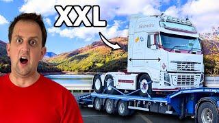 COLLECTING A VOLVO 750 XXL FROM SCOTLAND | AGAINST THE CLOCK | #truckertim