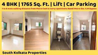 1765 Sq. Ft. 4 Bhk | South Kolkata |  Near Metro Cash & Carry | Only 85 lacs | @dialbangla