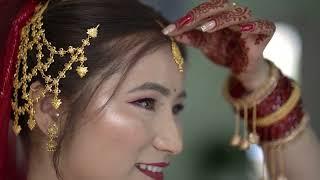 Sakina's wedding makeup