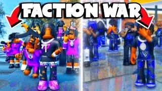 We had a HUGE FACTION WAR in Tha Bronx 3 Rp! (Roblox)