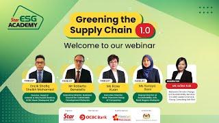 Greening the Supply Chain 1 0