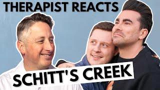 Therapist Reacts RAW to Patrick and David from Schitts Creek