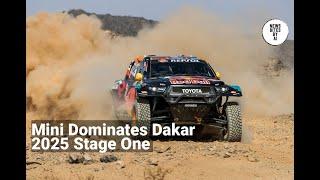 Dakar 2025: Mini Takes Lead Over Toyota, Ford, and Dacia Struggle