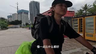 挑战自我，骑行中国：从惠州双月湾启程，与海边民宿的邂逅之旅#bike #bikeride #biketour #bikeadventure #biketraveling #cycletrip