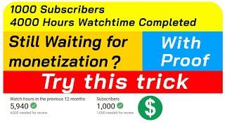 how to enable monetization on youtube 2019 | monetization still under review|monetization not enable