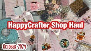 HappyCrafter shop Haul | October 2024