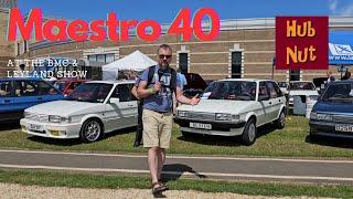 Maestro 40th anniversary at the BMC & Leyland Show, @BritishMotorMuseumGaydon