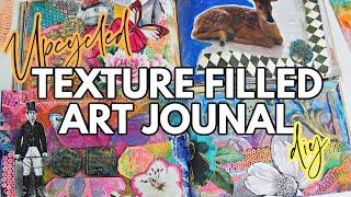 Texture Art Journal DIY