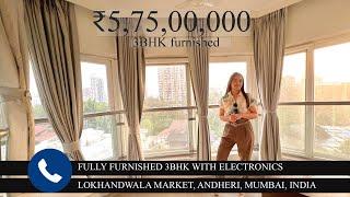 3bhk luxury apartment in Lokhandwala, Andheri west, Mumbai