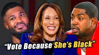 "Vote For Kamala Because She's Black" says Dumb Rapper