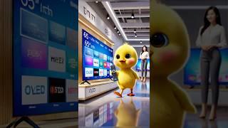 The Little Duck's Home Theater Upgrade Journey #ducklings #cute #shorts #pets #duck