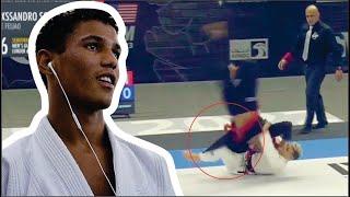 FENOMENO DO JIUJITSU FAZ MOVIMENTO ABSURDO E DERROTA UM DOS MELHORES DO MUNDO