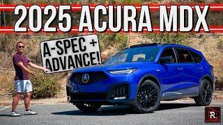 The 2025 Acura MDX A-Spec Advance Is A Sporty & Safe Bet For A 3-Row Luxury SUV