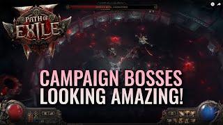 Campaign Bosses in Path of Exile 2 are looking insane!