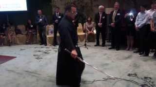 Iado, Japanese Sword Performance by Prof. Nagy Stephen Robert