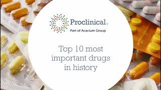 Top 10 most important drugs in history