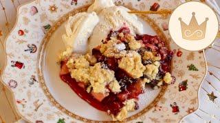  LAST MINUTE CHRISTMAS DESSERT  CHRISTMAS CRUMBLE! RECIPE AND COMPETITION FROM SUGARPRINCESS 