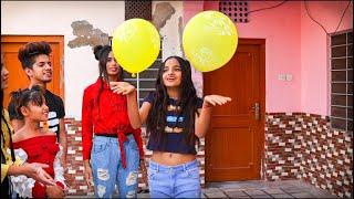 Balloons Jumping  Challenge | Payal Ishu kunal Riya Antima Pooja Kavita | Mk Studio vlog