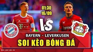 Soi kèo Bayern Munich vs Bayer Leverkusen 1h30 16/09/2023 | Giải Bundesliga | BLV Anh Khang Soi Kèo