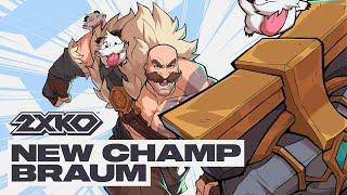 Braum Gameplay Reveal Trailer | 2XKO