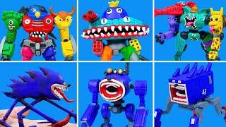 How To Make NEW TRANFORMER ROBOT BANBAN & ROBOT SONIC | CLAY TUTORIAL