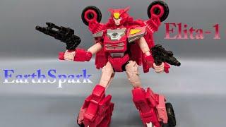 Chuck's Reviews Takara Tomy Transformers EarthSpark Deluxe Class Elita-1