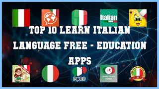 Top 10 Learn Italian Language Free Android Apps