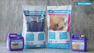 MYK LATICRETE 320 & 340 Stone Adhesive Application Process | Detail video on Sealers