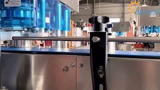 Automatic bottom metal lid seaming machine manufacturer, auto servo tin canister sealer equipment