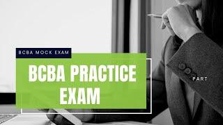 Mock BCBA Exam | BCBA Practice Exam | Reupload