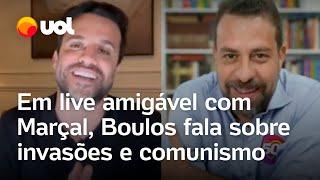 Sabatina do Marçal: Em tom amigável, Boulos fala sobre invasões, comunismo e Jesus; veja compilado