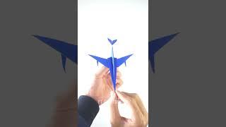 Pesawat JET Tempur dari Kertas Origami #shorts