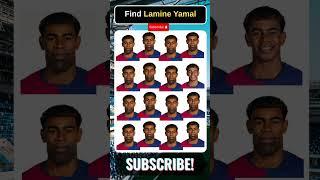  Find Lamine Yamal ? Vinicius Jr ? Messi? Football quiz #football #ronaldo #quiz