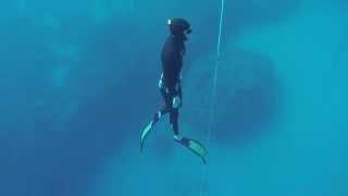 Freediving - CWT 30m - Training @ OnlyOne Apnea