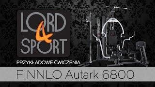 LORD4SPORT - Atlas FINNLO Autark 6800 - Przykładowe ćwiczenia